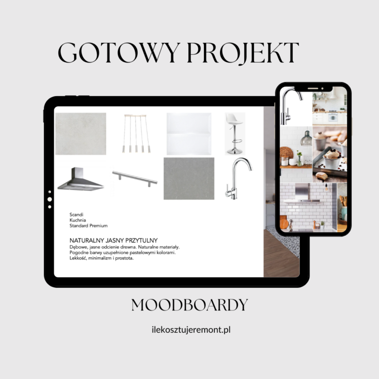 Gotowy projekt kuchni